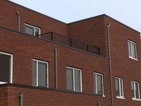 Aluminium balkonhekwerk in kleur